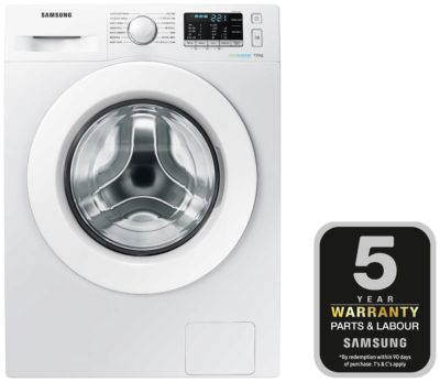 Samsung WW70J555MW 1400 Spin 7KG Washing Machine - White.